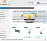 Automatische Tore, Alarmanlagen, Zugangskontrolle – Montersi.pl polnischer Online-Shop
