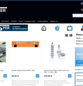 PROSPER-store Strom polnischer Online-Shop