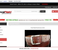 Stilvolle Ledergürtel für Männer und Frauen polnischer Online-Shop