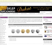 Numismatische Shop Dukat polnischer Online-Shop