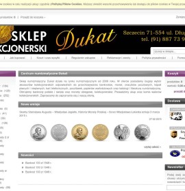 Numismatische Shop Dukat polnischer Online-Shop