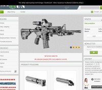 Shop mit Zubehör für Schusswaffen. polnischer Online-Shop