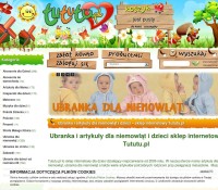 Tututu.pl – Artikel für Kinder polnischer Online-Shop