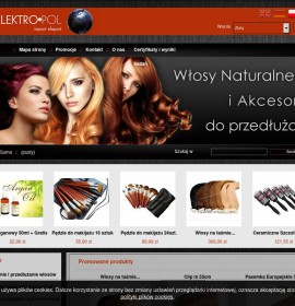 Online-Shop – wlosy-naturalne.pl polnischer Online-Shop