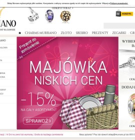 Murrano.pl polnischer Online-Shop Geschenke,