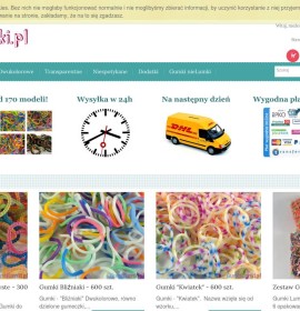 Gumkilumki.pl – shop mit Gummibändern polnischer Online-Shop