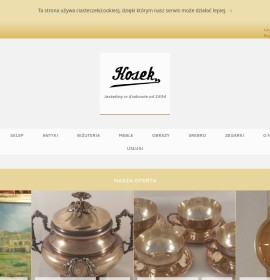 www.kosek.krakow.pl – Juweliergeschäft polnischer Online-Shop Schmuck & Uhren,