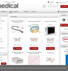 Medizinische Geräte Emedical.pl polnischer Online-Shop
