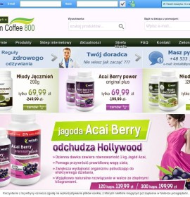 Rohkaffee polnischer Online-Shop