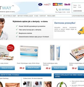 Dentway – Bleaching-Gel polnischer Online-Shop