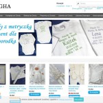 Taufkleider mit gesticktem Namen und das Datum der Taufe – Taufe Zubehör polnischer Online-Shop