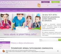 Zabawkomania polnischer Online-Shop Geschenke, Artikel für Kinder,