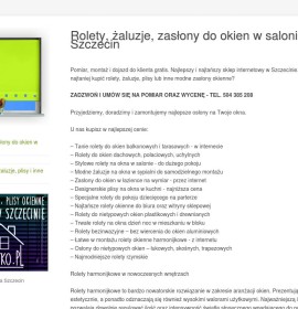 Blinds Poznan polnischer Online-Shop Haus und Garten,