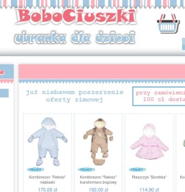 BoboCiuszki.pl polnischer Online-Shop Bekleidung & Schuhe, Artikel für Kinder,