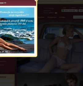 Großhandelswäsche polnischer Online-Shop