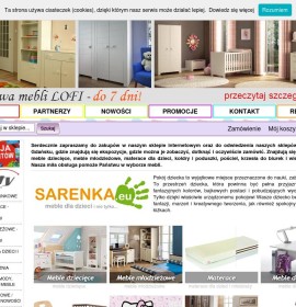Sarenka.eu – Kinderbetten polnischer Online-Shop Artikel für Kinder,