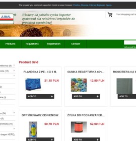 Shop agri – Gartenbau polnischer Online-Shop