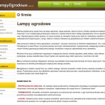 Außenbeleuchtung polnischer Online-Shop