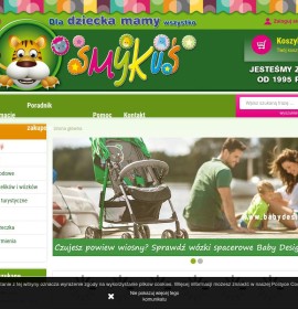 Online Store SMYKUS – Kinderwagen, Autositze, Zubehör polnischer Online-Shop Artikel für Kinder,