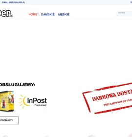 Sliper.pl polnischer Online-Shop Artikel für Kinder,