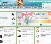 Asport-junior.pl polnischer Online-Shop Sport & Freizeit,