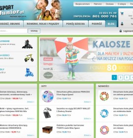 Asport-junior.pl polnischer Online-Shop Sport & Freizeit,