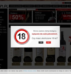 Wein-Shop polnischer Online-Shop