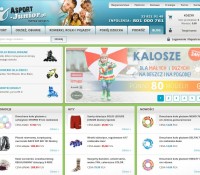 Asport-junior.pl polnischer Online-Shop Sport & Freizeit,