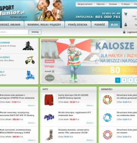 Asport-junior.pl polnischer Online-Shop Sport & Freizeit,