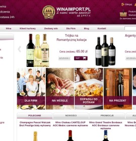 Wein-Shop polnischer Online-Shop