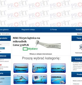 Zahnärztliche Ausrüstung polnischer Online-Shop
