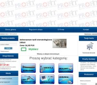 Zahnärztliche Ausrüstung polnischer Online-Shop