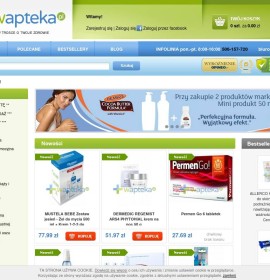Online Pharmacy polnischer Online-Shop Artikel für Kinder, Kosmetik und Parfums, Gesundheit,