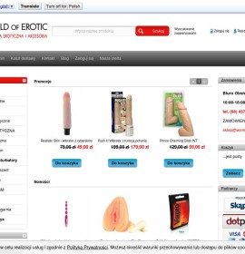 World of Erotic polnischer Online-Shop