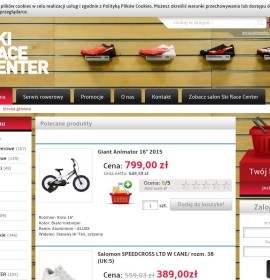 Skiracecenter polnischer Online-Shop Sport & Freizeit,