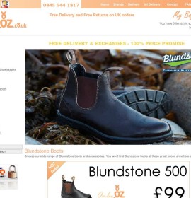 Only Oz store britischer Online-Shop für Bekleidung & Schuhe, Geschenke,