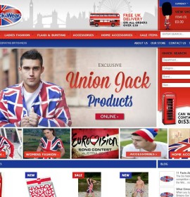 Union Jack Wear store britischer Online-Shop für Haus und Garten, Bekleidung & Schuhe,