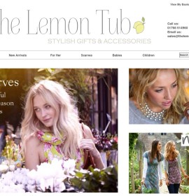 The Lemon Tub store britischer Online-Shop für Geschenke, Bekleidung & Schuhe,