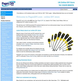 PagesDIY.com store britischer Online-Shop für Haus und Garten, Werkzeuge und Heimwerken,