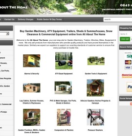 All About The Home store britischer Online-Shop für Sport & Freizeit, Werkzeuge und Heimwerken, Haus und Garten,