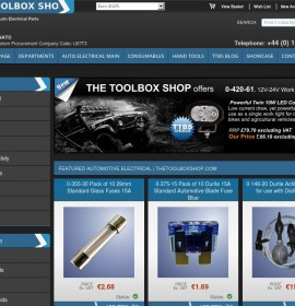 The ToolBox Shop store britischer Online-Shop für Werkzeuge und Heimwerken, Haus und Garten,