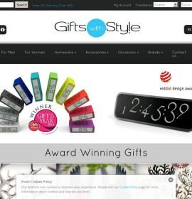 Gifts with Style store britischer Online-Shop für Geschenke,