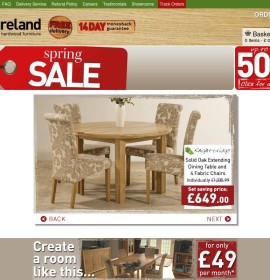 Oak Furniture Land store britischer Online-Shop für Möbel, Haus und Garten,