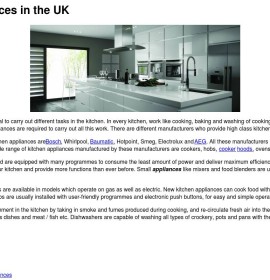 Internet Appliances store britischer Online-Shop für Haus und Garten,