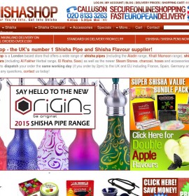 TheShishaShop.com store britischer Online-Shop für Geschenke,