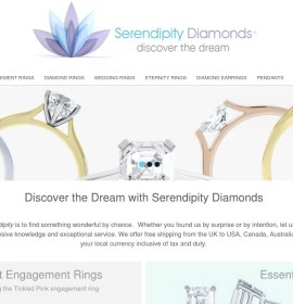 Serendipity Diamonds store britischer Online-Shop für Schmuck & Uhren,