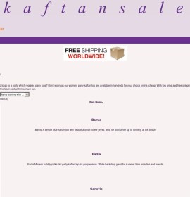 Kaftansale store britischer Online-Shop für Bekleidung & Schuhe,