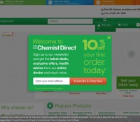 Chemist Direct store britischer Online-Shop für