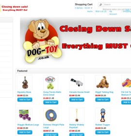 Dog-Toy.co.uk store britischer Online-Shop für