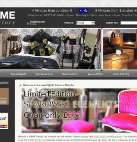 H@ME Interiors store britischer Online-Shop für Haus und Garten,